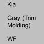 Preview: Kia, Gray (Trim Molding), WF.